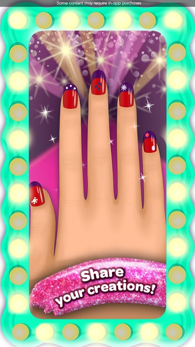 Crayola Nail Party Screenshot