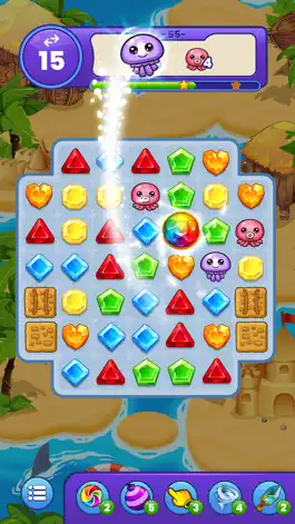 Game screenshot Gem Blast Match 3 Jewel Crush mod apk