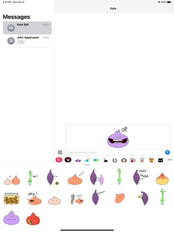 Screenshot #4 pour ONZ - Onion Animated Stcikers