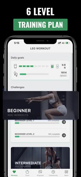 Game screenshot Leg Workout & Home Exercise apk