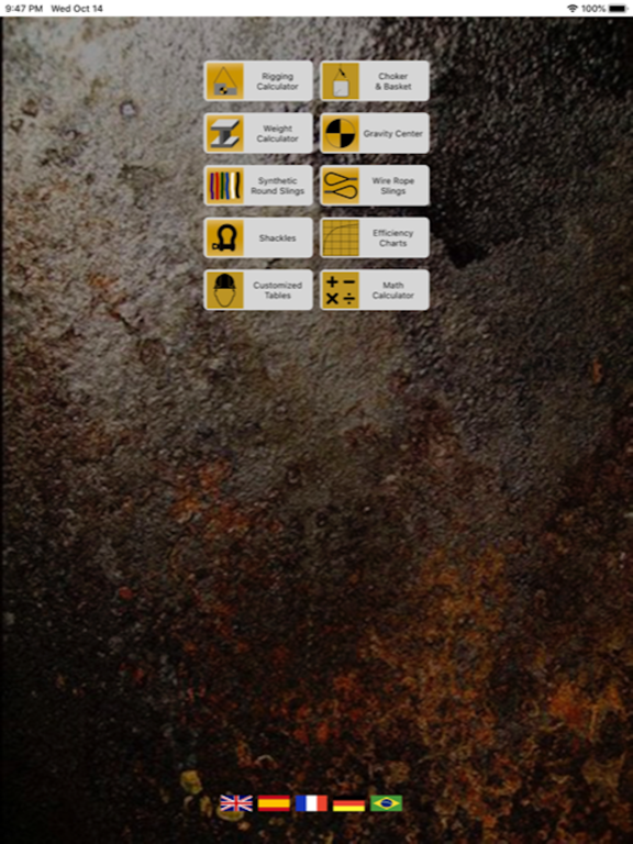 Screenshot #4 pour Rigging Calculator