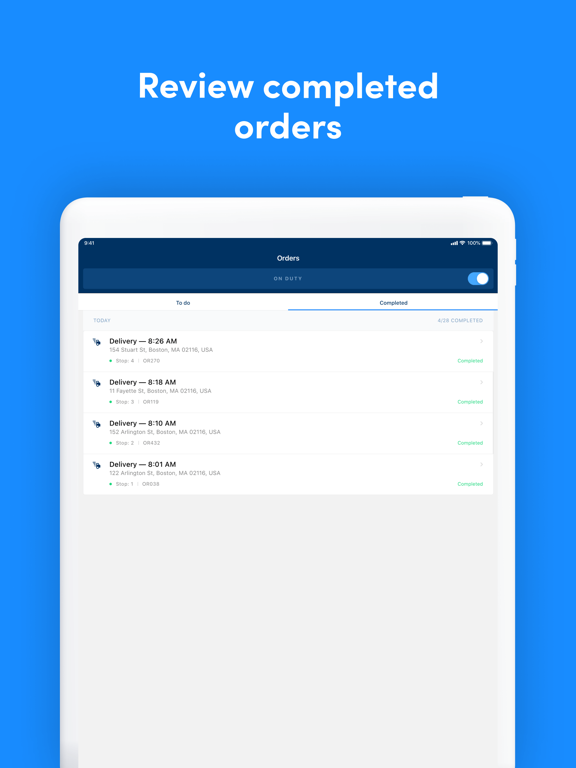 OptimoRoute Driver Screenshot 5
