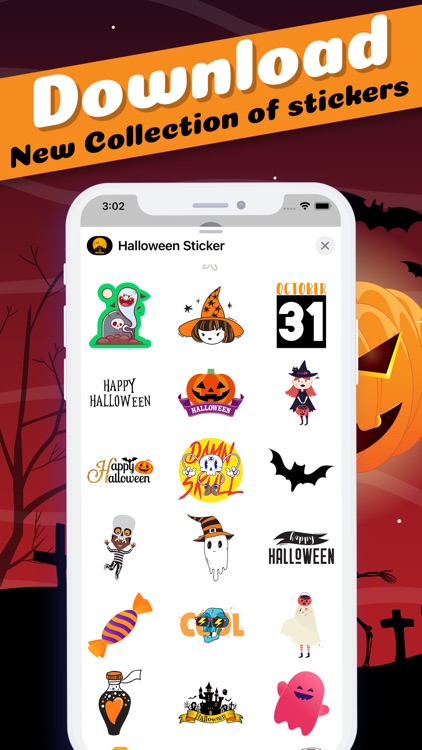 Halloween Stickers-Animated