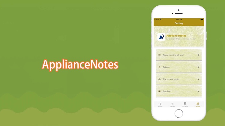 ApplianceNotes-Appliance Notes screenshot-5