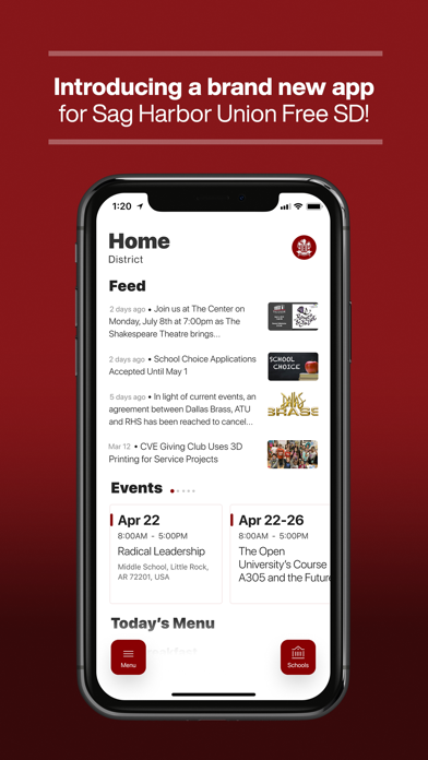 Sag Harbor Union Free School Screenshot