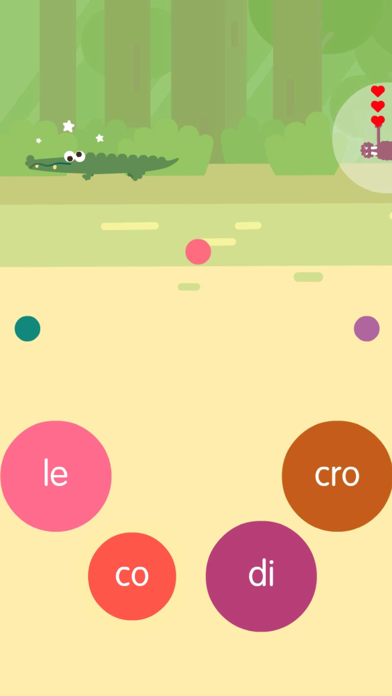 Trier les syllabes Screenshot