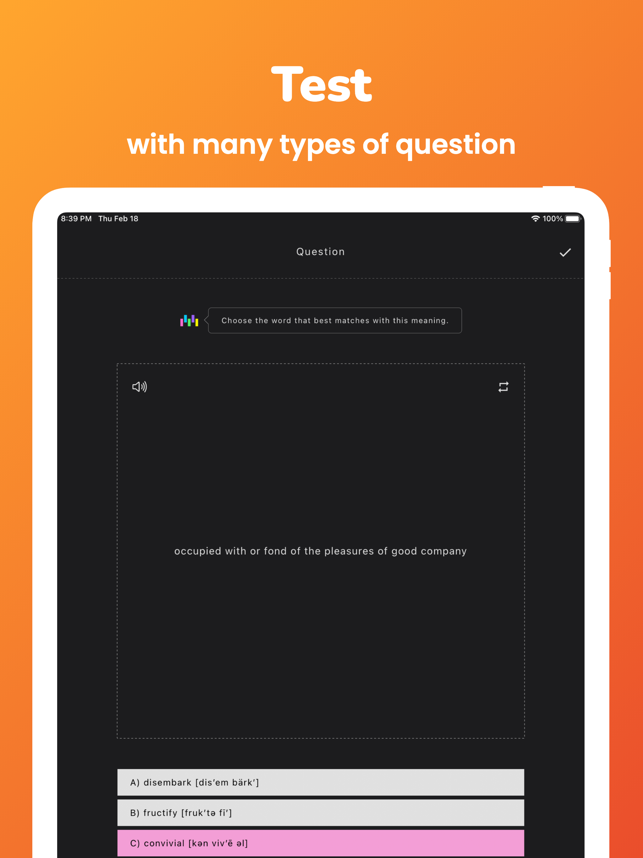 ‎Memorize: Learn GRE Vocabulary Screenshot