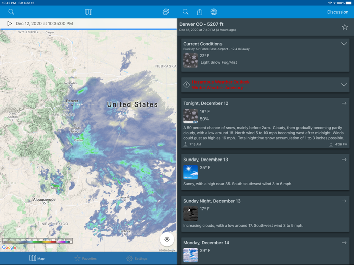 NOAA Weather and Tides