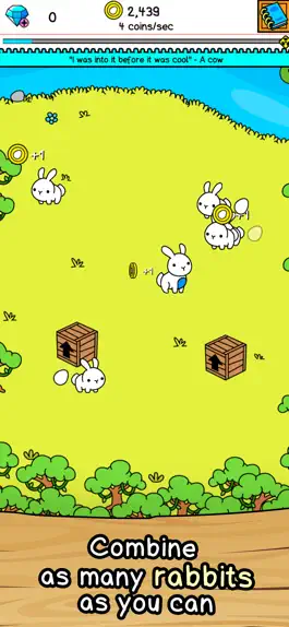 Game screenshot Rabbit Evolution Merge mod apk