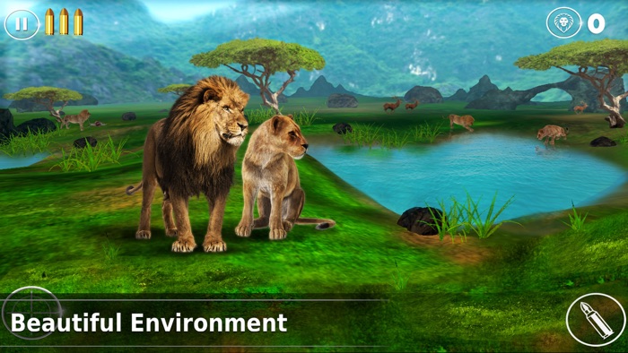 Lion Hunting - Hunting Games