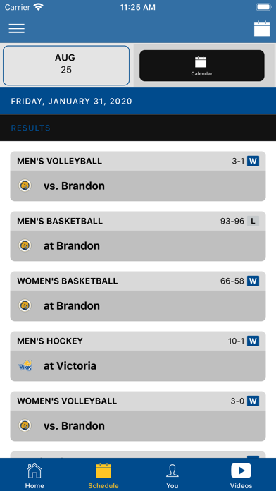 Trinity Western Spartans Screenshot