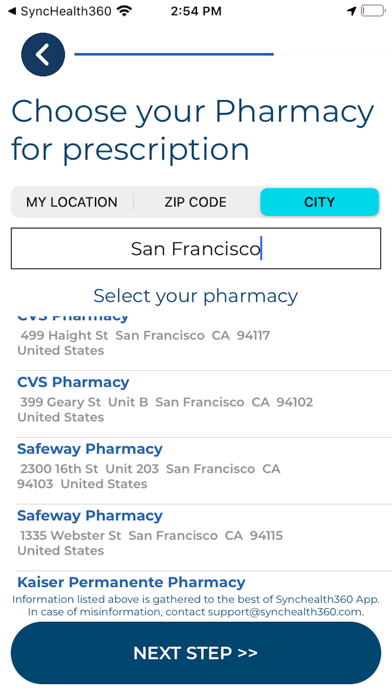 SyncHealth360 Screenshot 3 - AppWisp.com SyncHealth360 Screenshot 3 - AppWisp.com