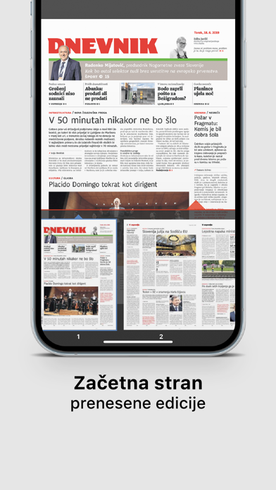 Časnik Dnevnik Screenshot