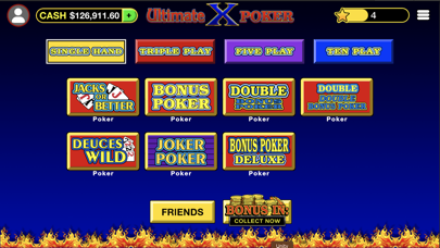 Ultimate X Poker - Video Poker Screenshot