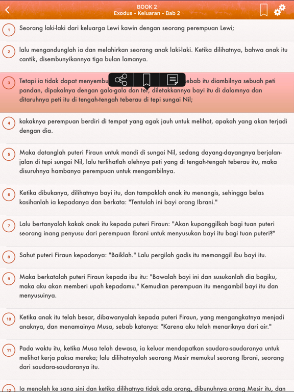 Screenshot #6 pour Indonesia Bahasa Alkitab