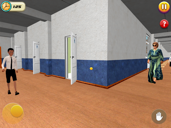 Hyper School Teacher Scary 3D