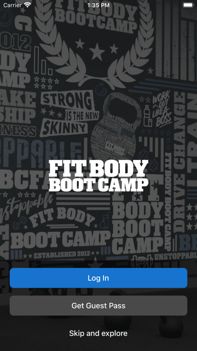 Fit Body Check In - Canada Screenshot