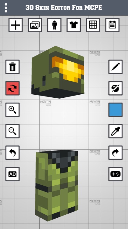 3D Skin Editor for MCPE screenshot-3