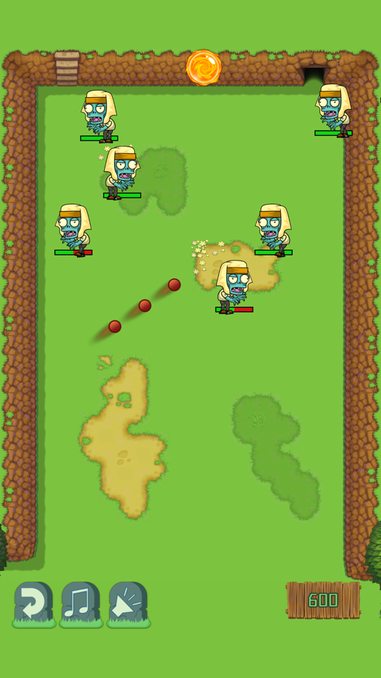 #3. Ballz vs Zombies, ballz game (iOS) 由: ZingMagic Limited