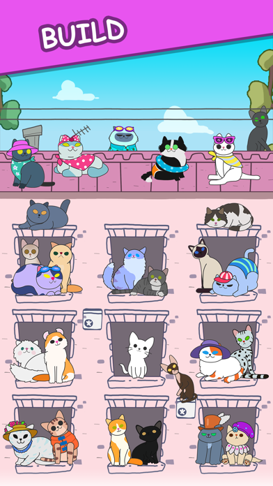 Cats Tower: The Cat Game! Screenshot