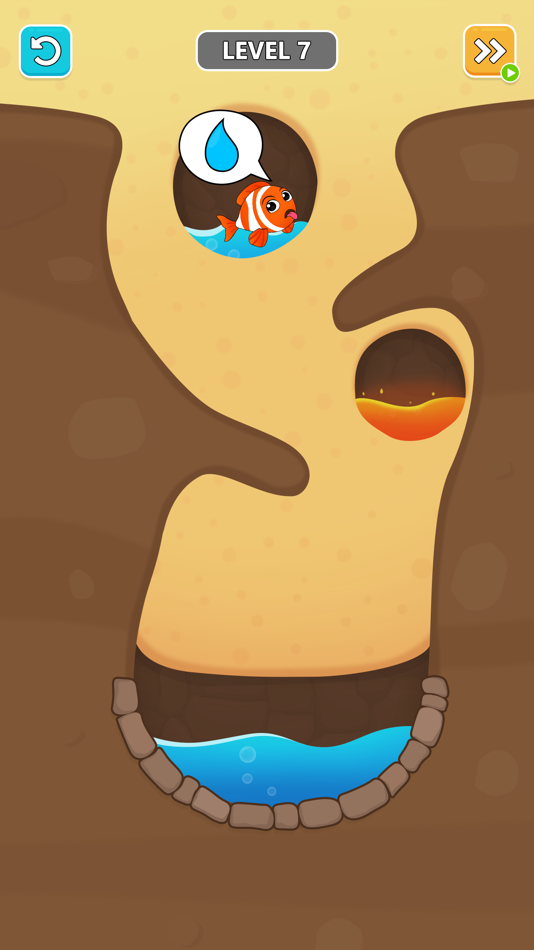 #1. Feed The Animals-Pull Pin Save (iOS) 由: Payal Lakhani