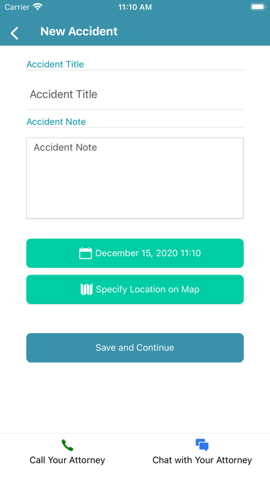 Legal Soft Accident Assist Screenshot