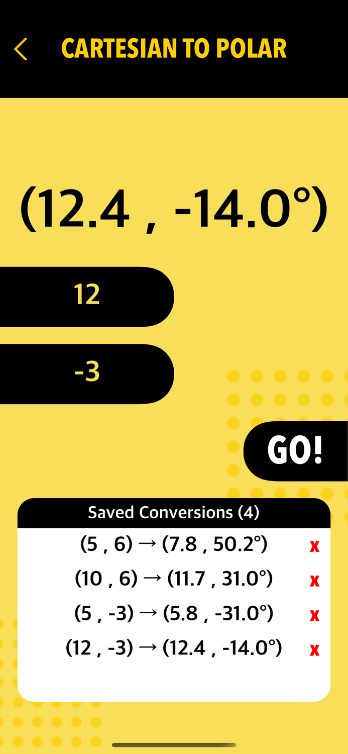 Polar and Cartesian Converter