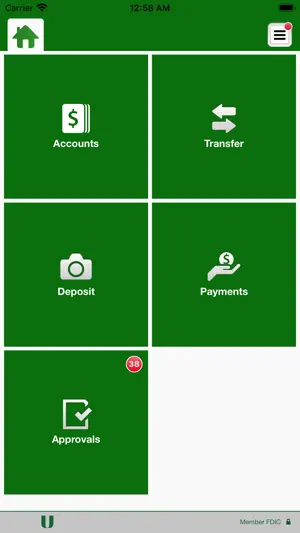 United Bank & Trust Mobile Biz screenshot 3