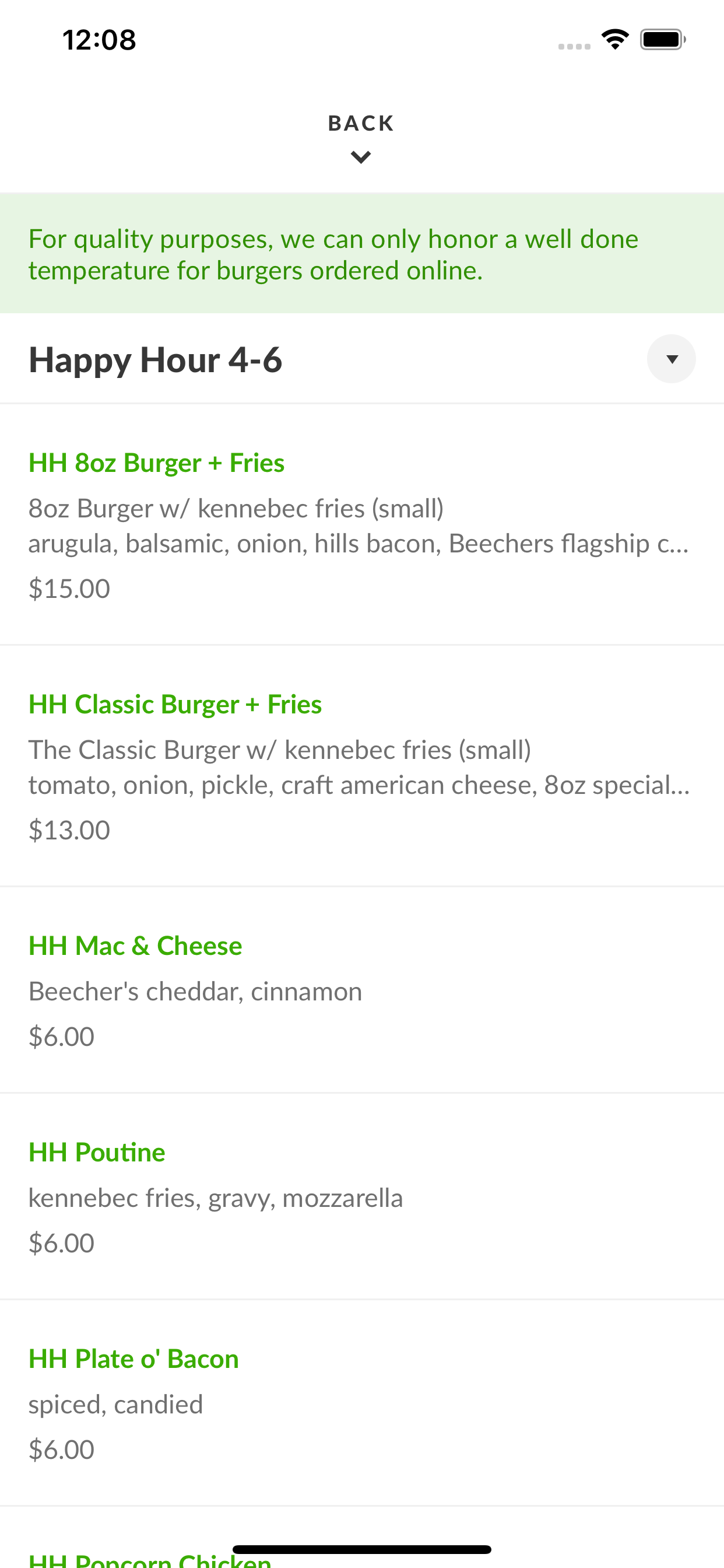 8oz Burger & Co. screenshot 3