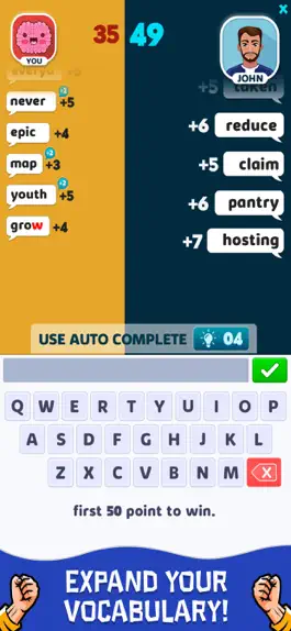 Game screenshot Battle Text - Chat Word Battle apk