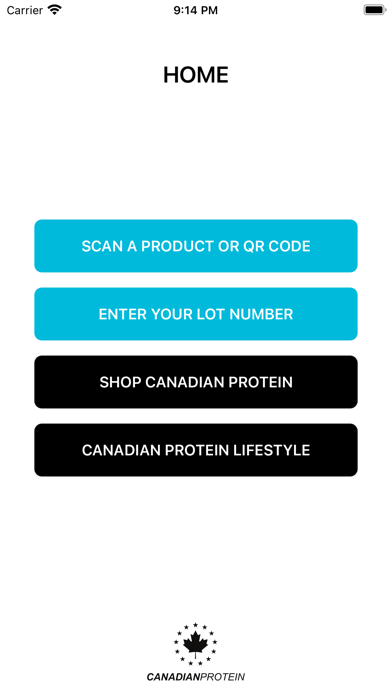 Canadian Protein Screenshot