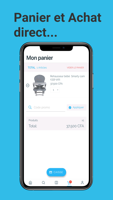 Orca Abidjan Boutique en ligne Screenshot