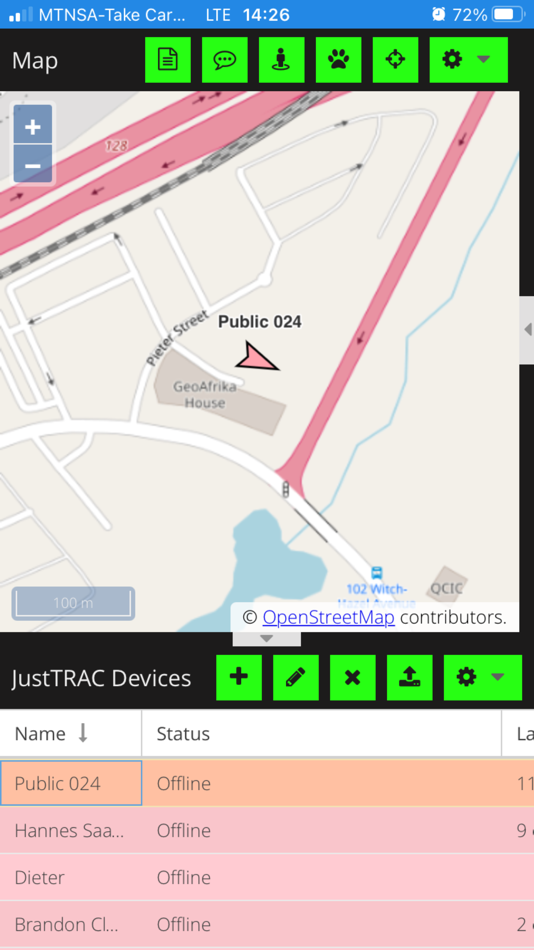 #3. justTRAC (iOS) 由: JUST TRAC