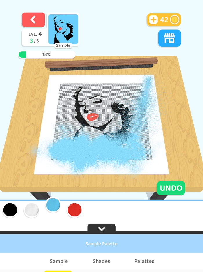 Colored Sand Painting