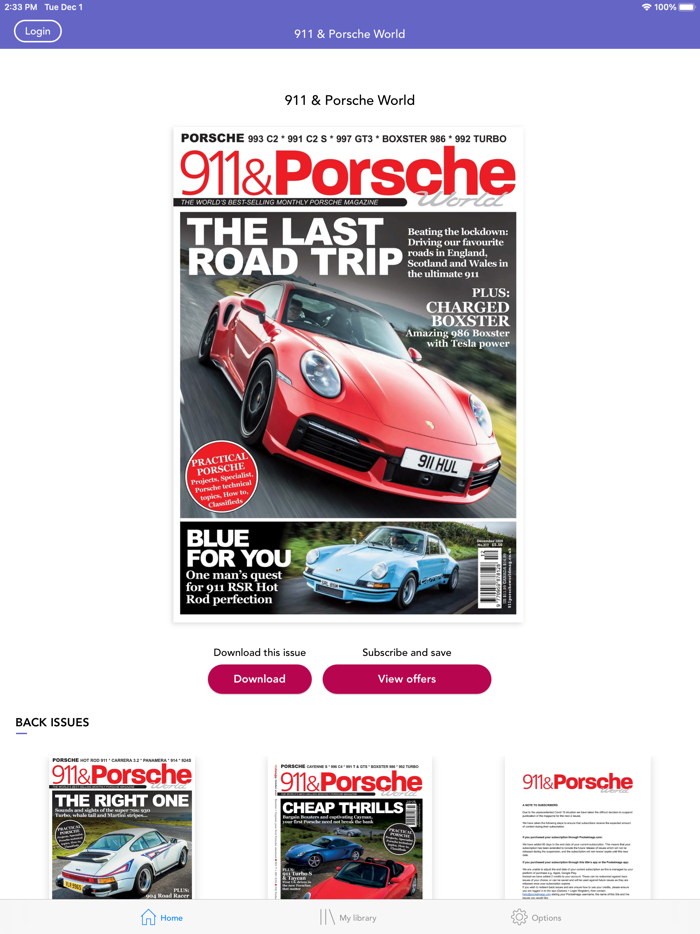 911 and Porsche World Magazine