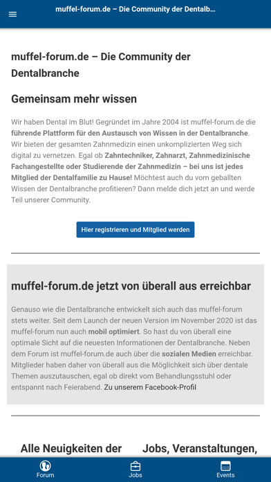 muffel-forum 3.0 Screenshot
