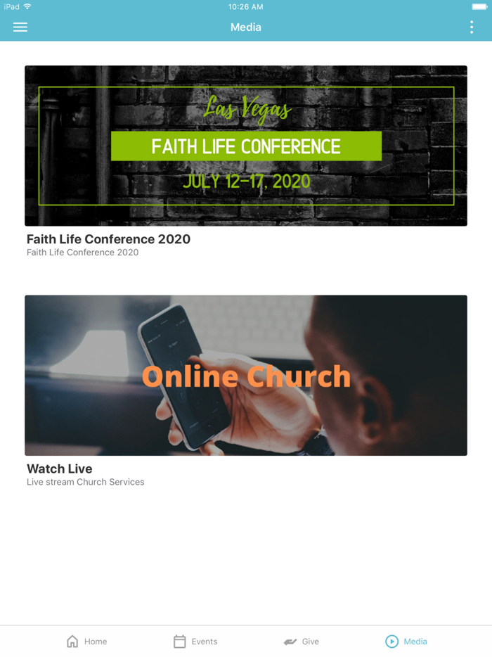 Faith Life Family Church App
