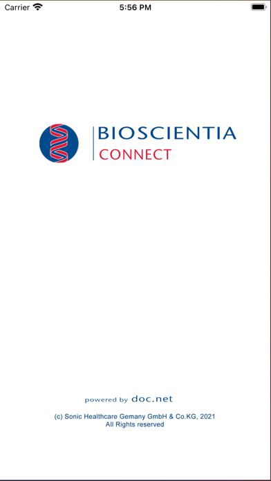 Screenshot #1 pour Bioscientia Connect