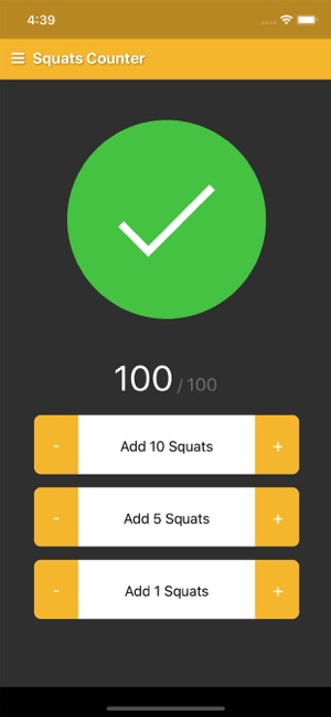Squats apple watch store