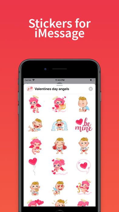 Screenshot #1 pour Saint Valentin - Sticker Amour