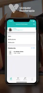 Vázquez Fisioterapia screenshot #1 for iPhone