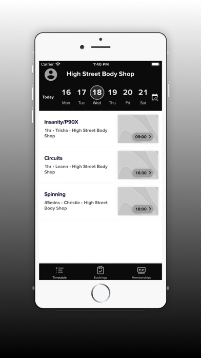 High Street Body Shop Screenshot