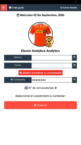 Game screenshot Portal Jugadores Cobreloa hack