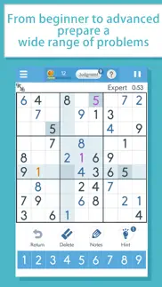 sudoku -popular games- iphone screenshot 2