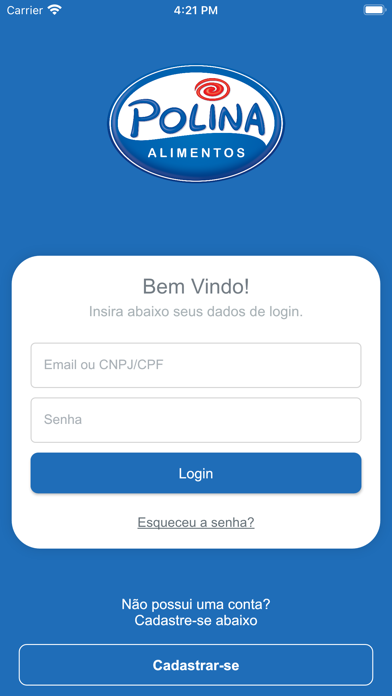 Polina Alimentos Screenshot