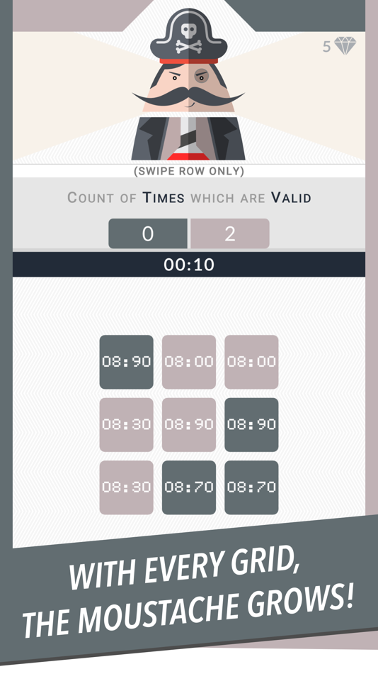 #9. Mr. Mustachio : Grid Search (iOS) 由: Shobhit Samaria
