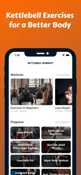 Game screenshot Kettlebell Workout Plan apk