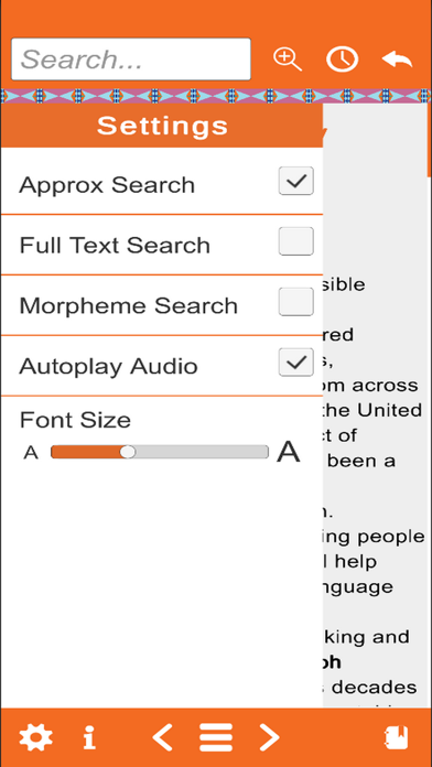Crow Mobile Dictionary Screenshot