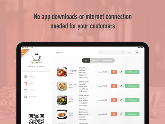 Screenshot #5 pour Digital Waiter