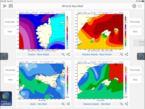 Wind and Sea Med for iPadのおすすめ画像2